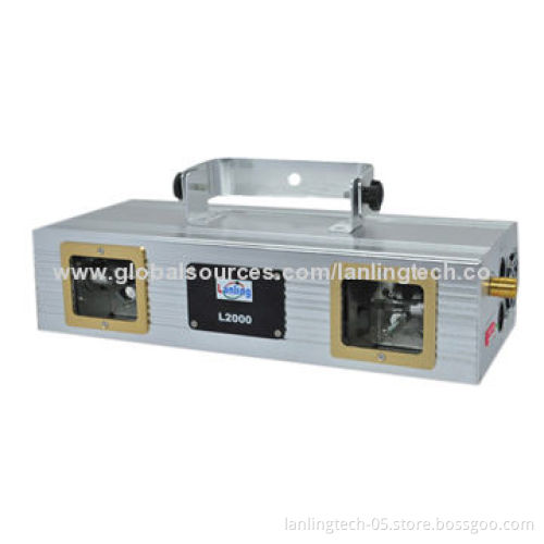 Attractive double head laser stage lighting